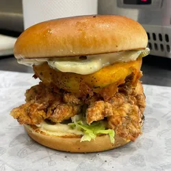 CRYSPI Potato Chicken Burger
