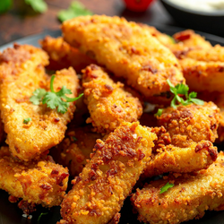 Панирани пилешки крилца