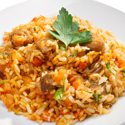 Ризото с див ориз и зеленчуци